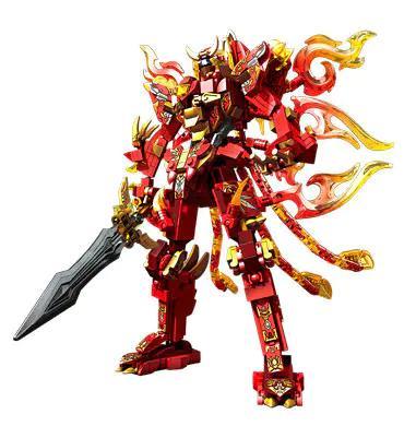 bộ lắp ghép 103332 Mô hình Mecha Chu Tước Bá Trang SEMBO, đồ chơi mô hình SEMBO, Biến Hình 2 Dạng, cho con trai 6 tuổi, giá tốt