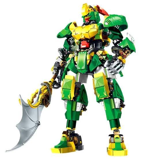 Bộ lắp ghép Người máy cơ khí Quan Vũ SEMBO 103393 dũng mãnh uy nghi, đồ chơi lắp ráp Mecha Quan Vũ cho bé trai 6 tuổi giá tốt.