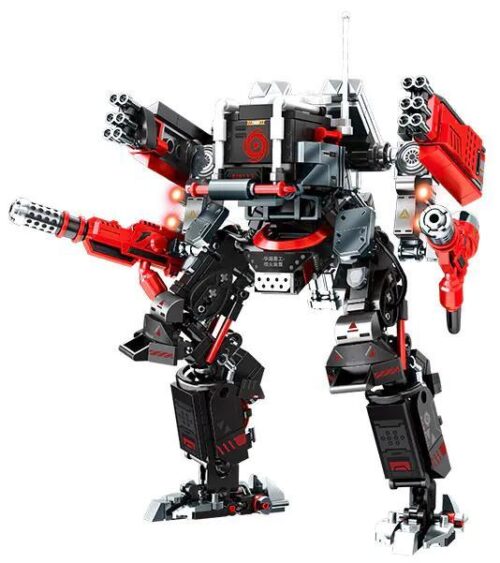 Robot Khổng Lồ Chiến Đấu SEMBO 107502 Xích Hồng Sát Thủ - Đồ chơi lắp ghép mô hình robot chiến đấu cho bé trai 6 tuổi