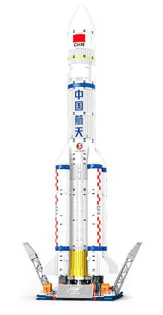 Bộ lắp ghép Tên lửa Vận tải Trường Chinh 5 Sembo 203365 chất lượng cao, đồ chơi mô hình không gian cho bé trai 6 tuổi, giá tốt.
