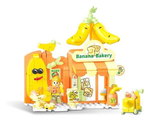 Bộ lắp ghép Tiệm Bánh Chuối Funny Juice SEMBO 601559