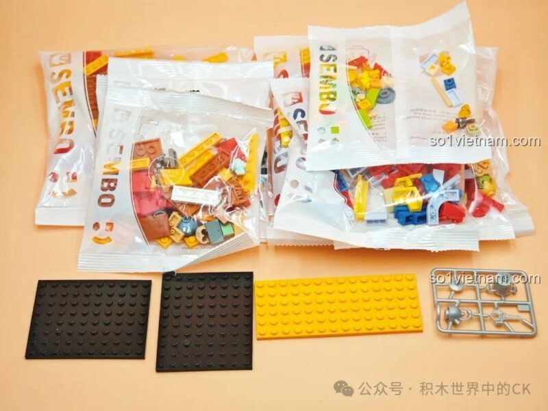 Nội thất sách hướng dẫn Mô hình Cửa hàng Vịt Lưu 612018, Sembo Quán Mì Thầy Lưu chi tiết