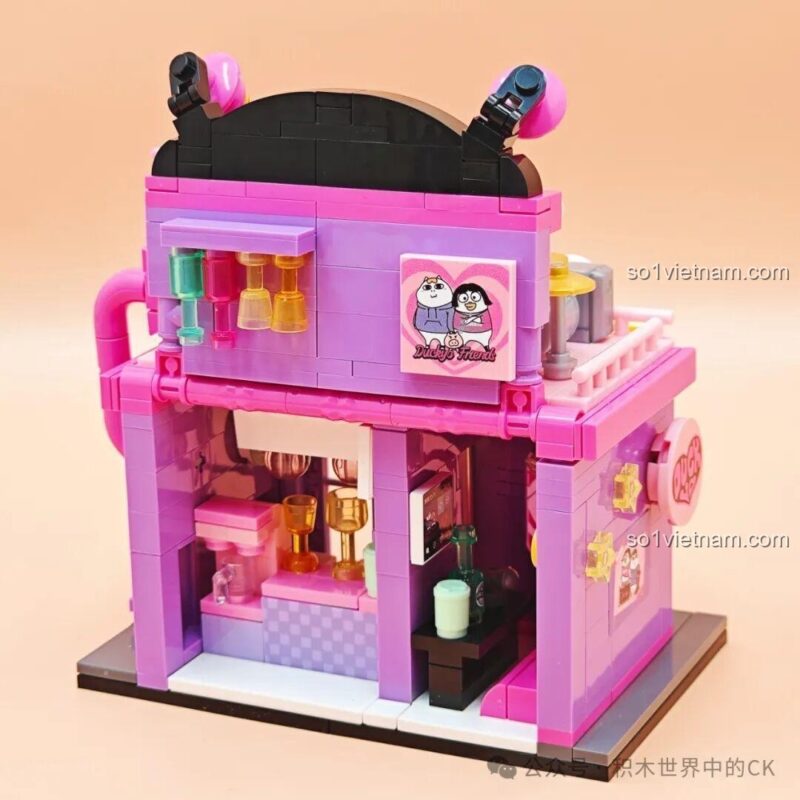 Mô hình KTV Vịt Lưu Nhỏ 2021 đã lắp ráp, giá tốt cho bé gái 6 tuổi.