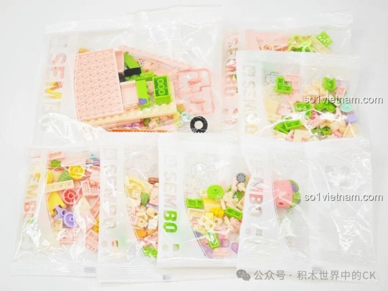 Sách hướng dẫn lắp ráp đồ chơi mô hình Xe bán hamburger SpongeBob 612217, dễ hiểu cho bé 6 tuổi