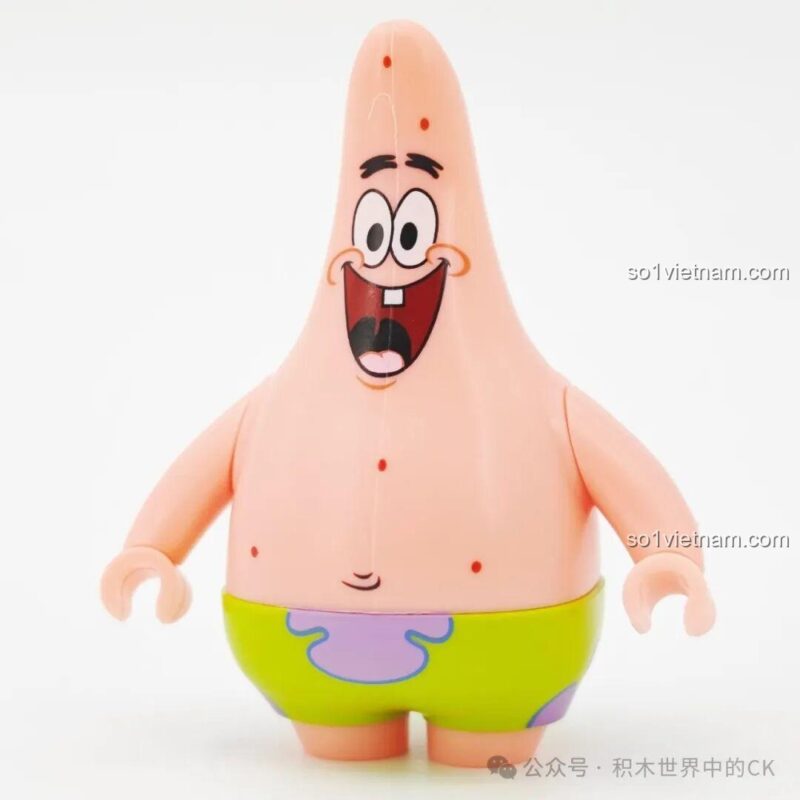 Cửa sau xe bán hamburger Sembo 612217, đồ chơi mô hình Xe bán hamburger SpongeBob 612217