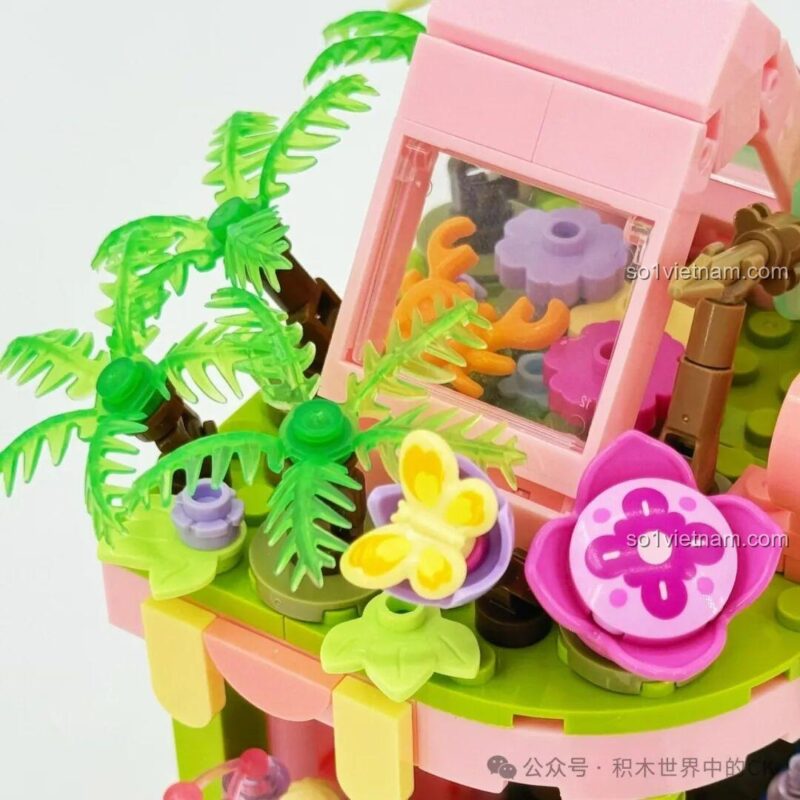 Chi tiết biển báo Aloha trong SEMBO 612220 Hải Đảo Tráng Miệng