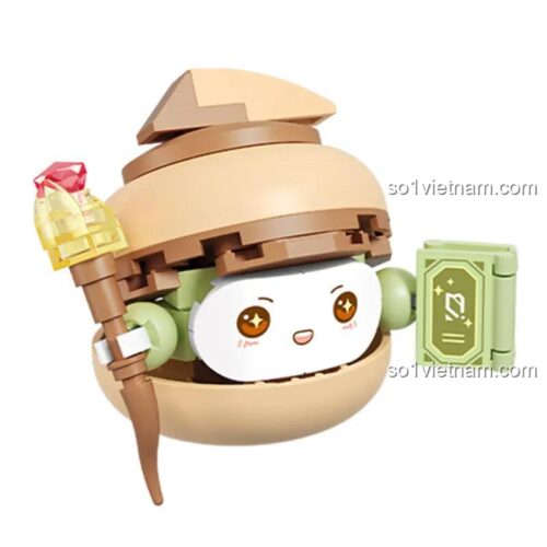 Bộ đồ chơi Phù thủy Macaron SEMBO 615047, bộ lắp ghép Nhân vật Macaron dễ thương cho bé gái 6 tuổi giá tốt