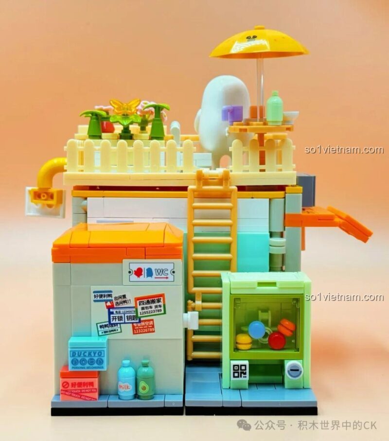 Toàn bộ bộ sưu tập cửa hàng Ducky Friends của SEMBO, bao gồm mô hình Trạm Vịt Tân Binh 612019, đồ chơi mô hình cửa hàng tiện lợi vịt Lưu, giá tốt cho bé gái 6 tuổi