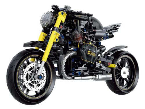 Mô tô BMW La Nattie lắp ráp tỉ lệ 1:8, bộ đồ chơi xây dựng 618 chi tiết cho bé 8 tuổi