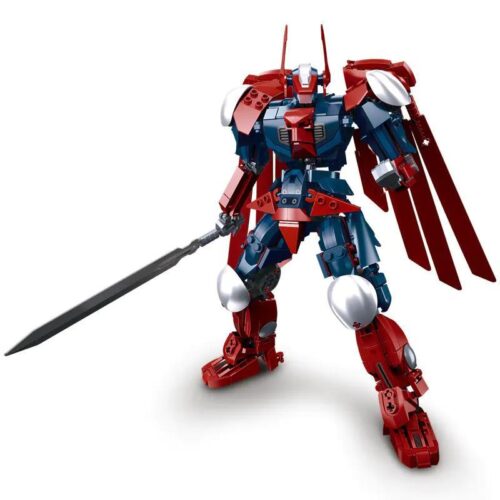 Robot Siêu Nhân Kr Sluban M38-B1053 - Mô hình robot chiến đấu mạnh mẽ, có vũ khí, khớp nối linh hoạt, đồ chơi lắp ráp cho bé trai 6 tuổi