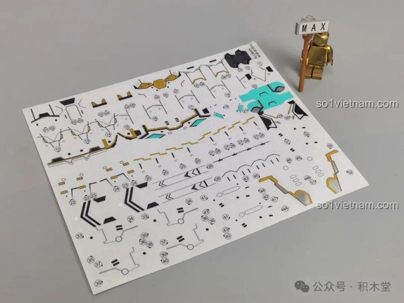 Hướng dẫn lắp ráp chi tiết Sluban M38-B1059 Bạch Long Mã, các bước lắp ghép rõ ràng, đồ chơi giáo dục cho bé trai