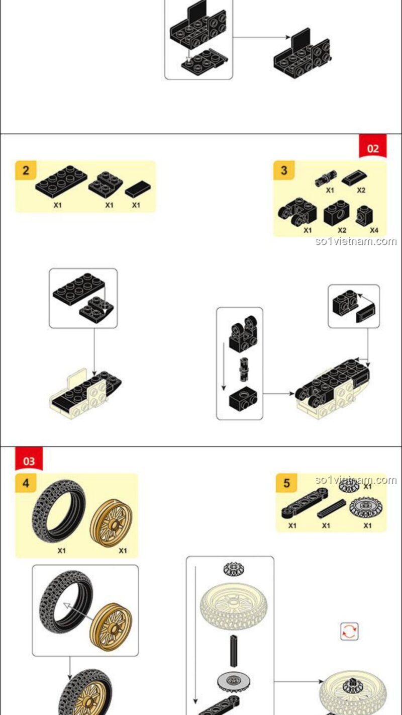 Mô hình Xe mô tô BMW R1250MS Sluban M38-B1132 sách lắp ghép Sluban M38-B1132 Mô hình Xe tô BMW R1250MS