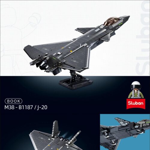 Sách Hướng Dẫn Lắp Ráp Sluban M38-B1187 J-20 Tiêm Kích Tàng Hình Sơn Kim Loại, Hướng dẫn lắp ráp Sluban M38-B1187 J-20 Tiêm Kích Tàng Hình Sơn Kim Loại, sách hướng dẫn Sluban M38B1187 J-20 Tiêm Kích Tàng Hình Sơn Kim Loại