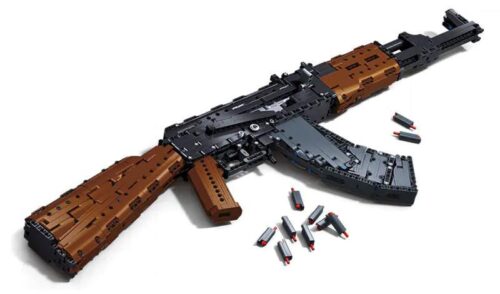 Bộ lắp ghép Súng trường tấn công AKM Sluban M38-B1350, đồ chơi mô hình Súng AKM Game for Peace, bắn đạn nhựa an toàn, giá tốt cho con trai 14 tuổi