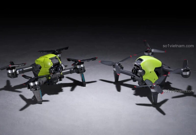 Chi tiết mô hình Drone DJI FPV lắp ghép Star Castle 32010