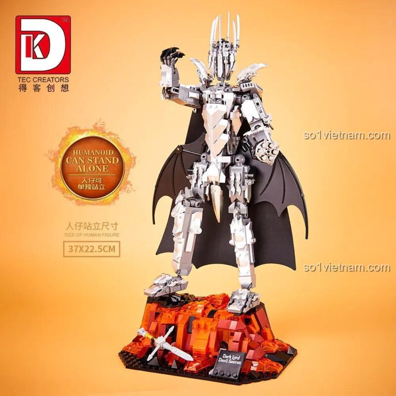 Mô hình Chúa tể Hắc ám Sauron TEC CREATORS 6007 đứng vững