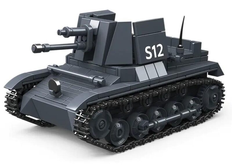 Mô hình Xe Diệt Tăng Panzerjager I Third Party 300004 đã lắp ráp hoàn chỉnh, đồ chơi mô hình pháo tự hành cho bé trai 6 tuổi, chi tiết cao, giá rẻ.