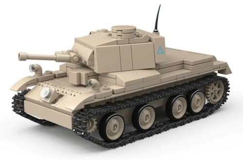 Xe tăng tuần dương A13 MK III 1:35 Third Party 300009, bộ đồ chơi lắp ghép quân sự cho bé trai 6 tuổi, 375 chi tiết, màu nâu đen trắng, tỉ lệ 1:35, chiến xa uy lực, giá tốt