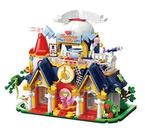 bộ lắp ghép Biệt Thự Kỳ Ảo TOP TOY bieshu cho con gái 8 tuổi, giá tốt