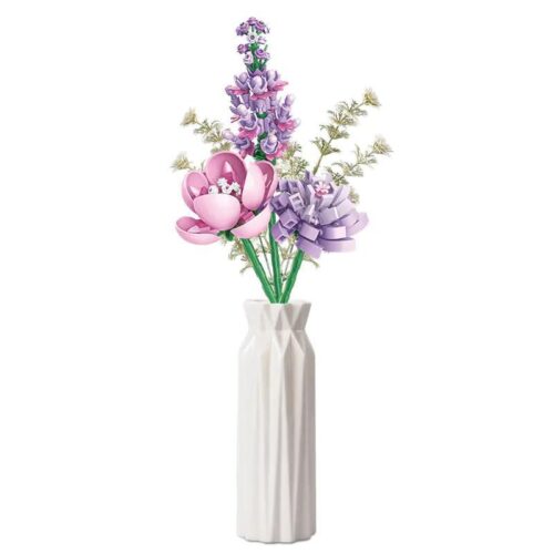 bộ lắp ghép Bó Hoa Xếp Hình Pfeiffer Bí Ẩn TOP TOY TC1106, đồ chơi lắp ghép hoa trang trí cho con gái 6 tuổi, giá tốt