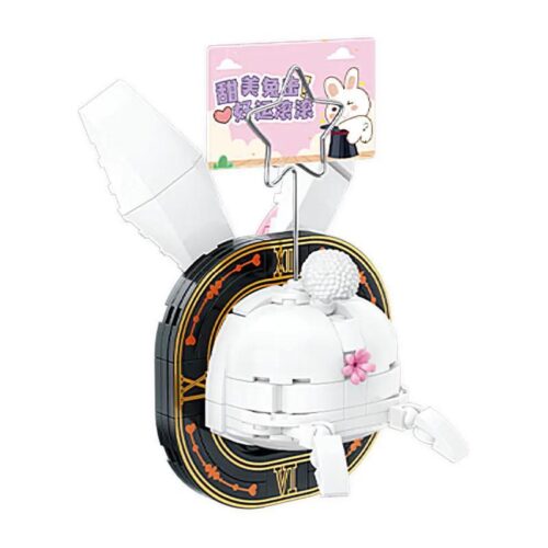 bộ lắp ghép Kẹp ghi chú hình Mông Thỏ TOP TOY TC1313 dễ thương, đồ chơi lắp ghép Mô hình Thỏ may mắn cho bé gái 8 tuổi giá tốt