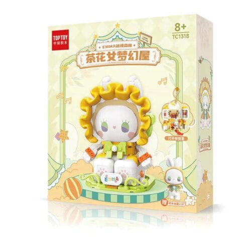 bộ lắp ghép Ngôi Nhà Mơ Ước EMMA Cô Gái Trà Hoa TOP TOY TC1318 hộp sản phẩm cho bé gái 8 tuổi giá tốt