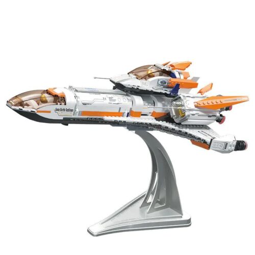 Mô hình bộ lắp ghép Tàu con thoi TechDream TC1419 của TOP TOY sau khi hoàn thiện, trưng bày trên đế. Đồ chơi cho con trai 8 tuổi giá rẻ.