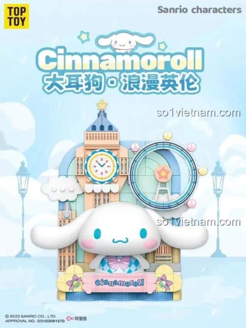 Hộp sản phẩm Cinnamoroll - Đại Ngốc - Lãng Mạn Anh TOP TOY TC1506
