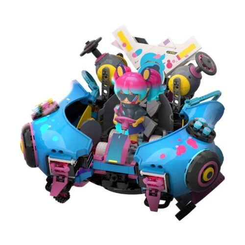 Bộ lắp ghép TOP TOY TC1811 Thái Văn Cơ Thỏ Siêu Quậy Điện Tử, mô hình nhân vật game Vương Giả Vinh Diệu cho con gái 15 tuổi.