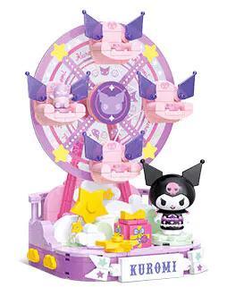 Mô hình vòng quay sao Kuromi Sanrio Family Fun Park TC2022