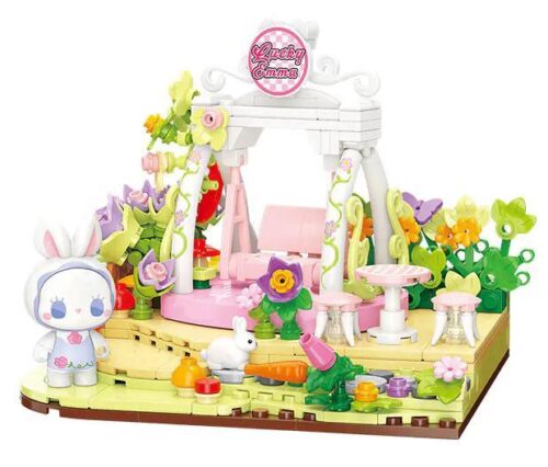 Mô hình EMMA Bí Ẩn Trang Viên: Hoa Rơi Trên Xích Đu TOP TOY TC2029, bộ lắp ghép mini block, 360 mảnh, 2 minifigures, 8+ tuổi, con gái, khu vườn cổ tích