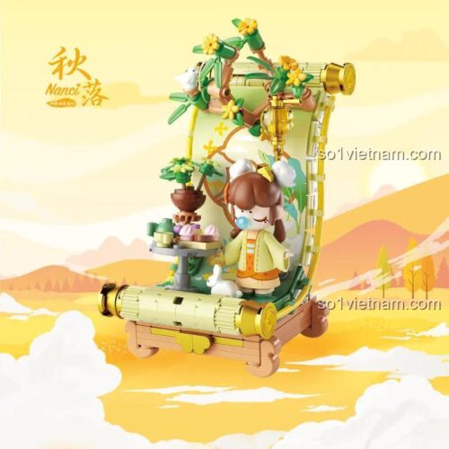 bộ lắp ghép Mô hình Nanci mùa thu TOP TOY TC2055 cho bé gái 8 tuổi, giá tốt, chất lượng cao.