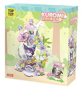Hộp bộ lắp ghép Sanrio Kuromi TOP TOY TC2337 Lời Thầm Ước Giấc Mơ Mây Mờ, đồ chơi lắp ráp cho con gái 8 tuổi giá tốt