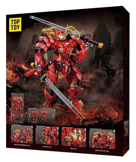 Hộp sản phẩm Mô hình Robot Giáp Sư Tử Takeda Shingen TOP TOY TC2406