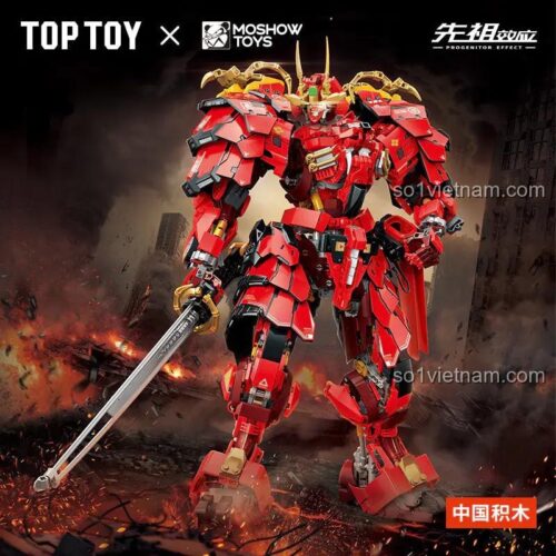 Mô hình Robot Giáp Sư Tử Takeda Shingen TOP TOY TC2406 - Toàn cảnh