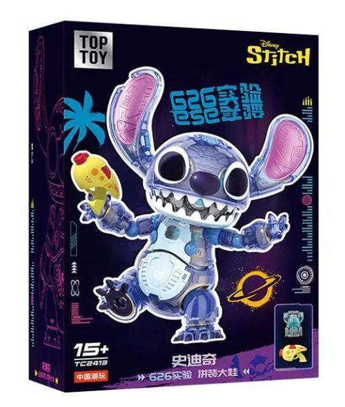 Hộp sản phẩm bộ lắp ghép Stitch Thí Nghiệm 626 TOP TOY TC2413 giá tốt cho con trai 15 tuổi