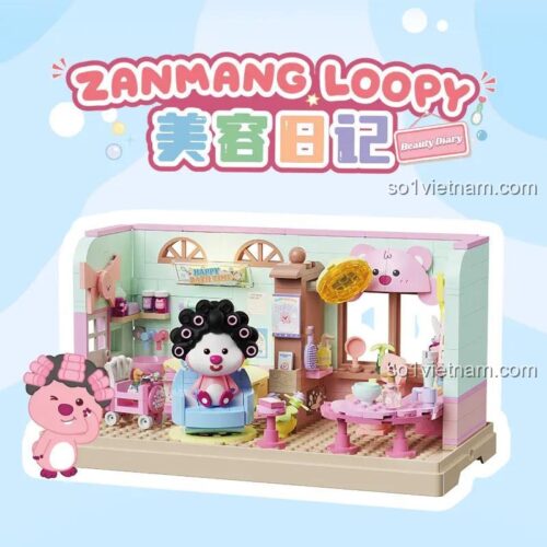 Mô hình ZANMANG LOOPY: Beauty Diary của TOP TOY với nhân vật Loopy