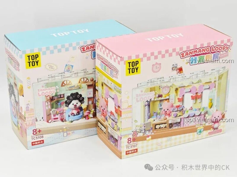 Hộp sản phẩm ZANMANG LOOPY: Beauty Diary của TOP TOY