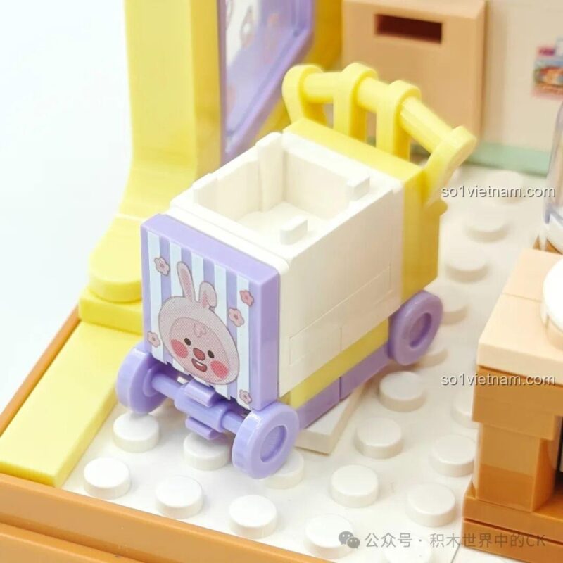 Mô hình ZANMANG LOOPY: Beauty Diary của TOP TOY với đèn LED, nhân vật và phụ kiện làm tóc