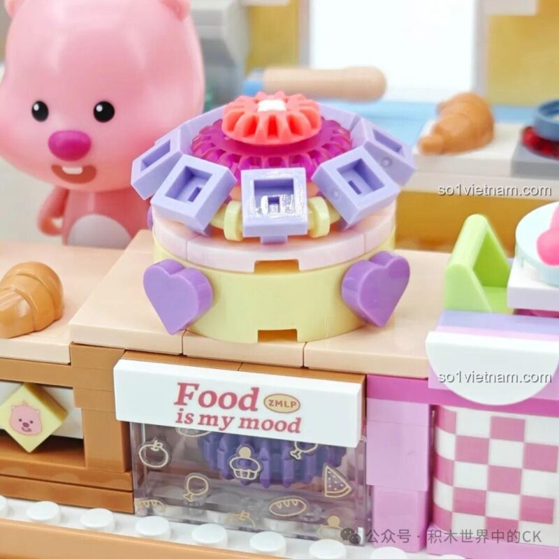 Mô hình ZANMANG LOOPY: Beauty Diary của TOP TOY với đèn LED, nhân vật và phụ kiện tắm rửa