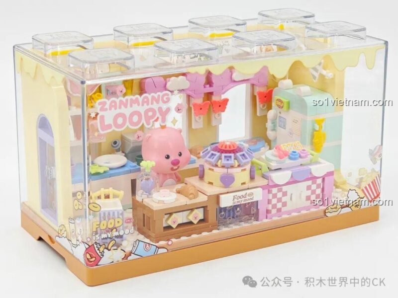 Mô hình ZANMANG LOOPY: Beauty Diary của TOP TOY với đèn LED và nhân vật