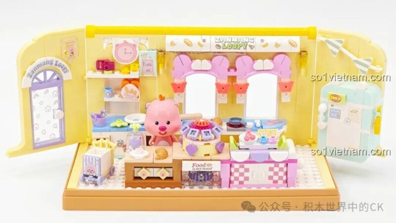 Mô hình ZANMANG LOOPY: Beauty Diary của TOP TOY với đèn LED và phụ kiện chăm sóc da