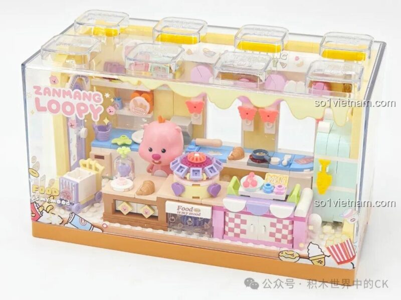 Mô hình ZANMANG LOOPY: Beauty Diary của TOP TOY với phụ kiện chăm sóc da