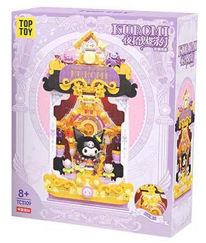 bộ lắp ghép Mô hình Kuromi Opera Night Shadow TOP TOY TC3109 hộp sản phẩm, đồ chơi mô hình cho con gái 8 tuổi giá tốt