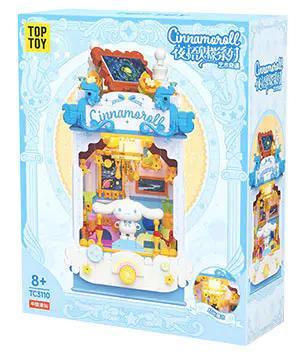 Bộ đồ chơi lắp ghép Cinnamoroll TOP TOY TC3110 hộp sản phẩm đáng yêu cho bé gái 8 tuổi giá tốt