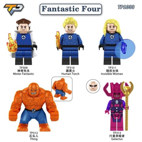 Minifigure Human Torch TP310 TP bộ đồ chơi lắp ghép siêu anh hùng Human Torch cho bé trai 6 tuổi giá rẻ
