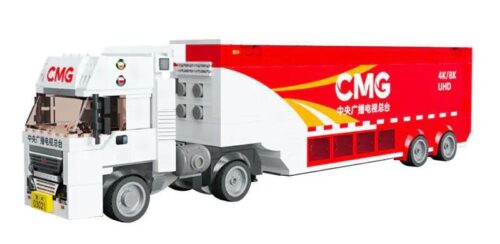 Bộ đồ chơi xe truyền hình độ nét cao YC-DZ027 638 mảnh
