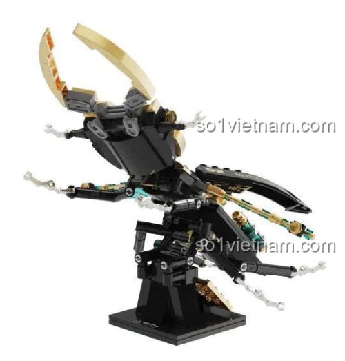 Bộ lắp ghép Steam Davinci T7002 Rồng Đất Côn trùng cơ khí Steampunk với cánh quạt