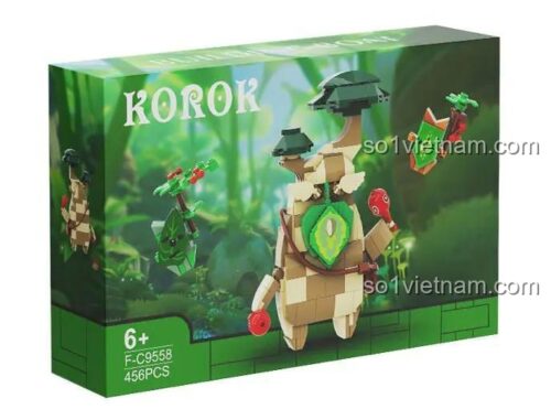 Hộp đựng bộ đồ chơi Korok Zelda 456 chi tiết, đồ chơi xây dựng The Legend of Zelda cho bé trai và bé gái