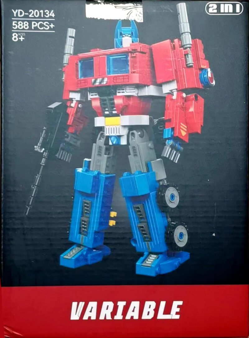 Bộ lắp ghép Robot Optimus Prime Biến Hình YD-20134 588 Mảnh, Đồ chơi Transformer cho bé trai 8 tuổi, Giá tốt